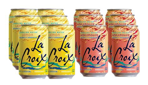 La Croix Pamplemousse Sparkling Water 12 Pack 144 Fl Oz Brooklyn Fare
