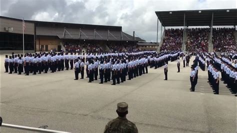 Lackland Afb Bmt Graduation Ceremony Youtube