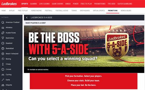Ladbrokes 5 A Side What Is It And How Do You Play To Win