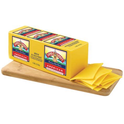 Land O Lakes Yellow Deli American Cheese Product Deli Sliced To Order Walmart Com