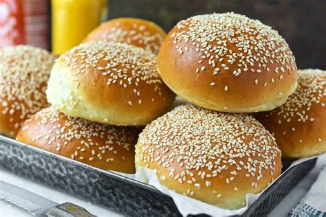 Large Hamburger Buns