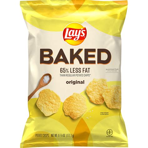 Lay S Baked Original Potato Crisps 6 Oz Walmart Com