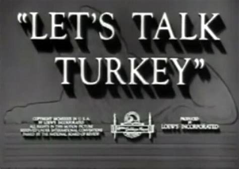 Let S Talk Turkey Datasembly