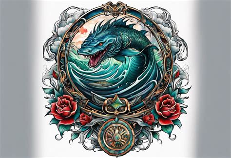 Leviathan Tattoo Ideas Tattoosai