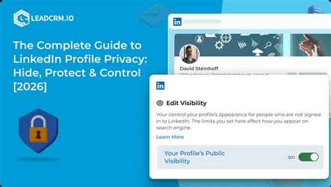 Linkedin Privacy Guide 2025 Hide Secure Your Profile