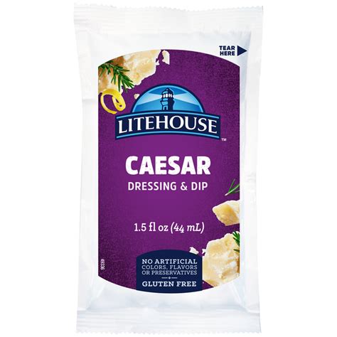 Litehouse Caesar Caesar Dressing And Dip 2 Oz Instacart