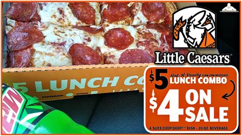 Little Caesars 5 Hot And Ready Lunch Special Youtube