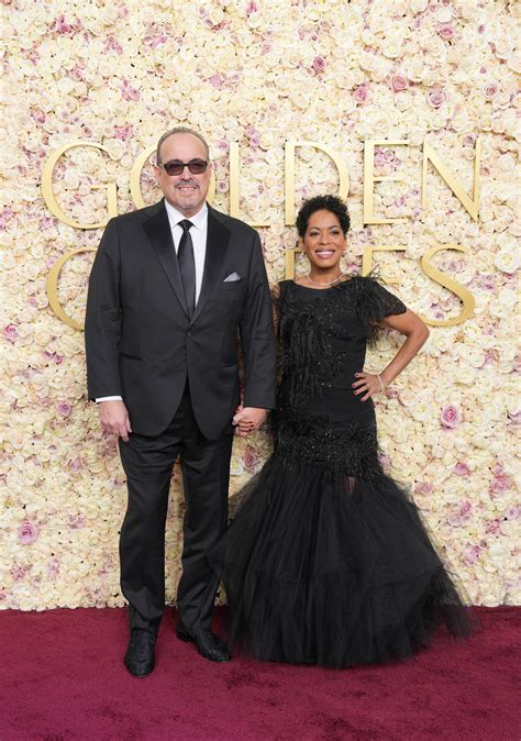 Liza Col N Zayas And David Zayas On The Red Carpet For The 82Nd Golden Liza Col N Zayas And David Zayas On The Red Carpet For The 82Nd Golden