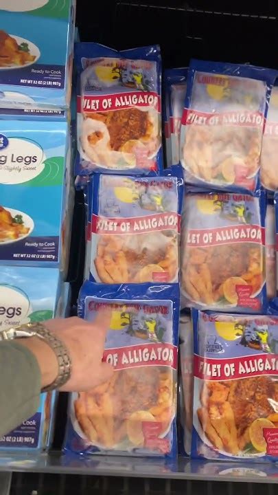 Louisiana Walmart Sells Frog Legs And Alligator Meat Youtube