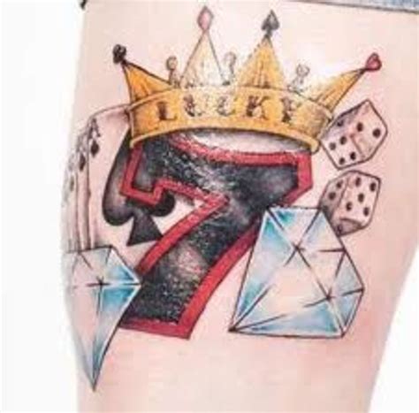 Lucky Number 7 Tattoo Designs
