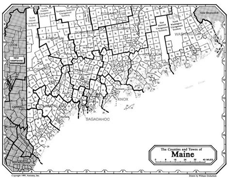 Maine Town Resources Rootsweb
