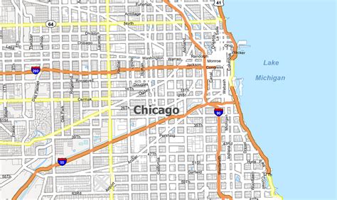 Map Of Chicago Illinois Gis Geography