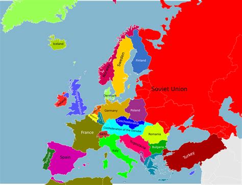 Map Of Europe After Ww2 Ended In Europe Scrolller