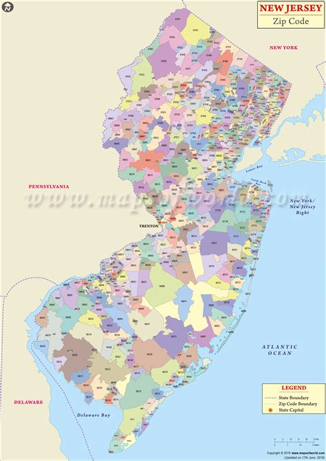 Marlboro Township New Jersey Zip Codes Map And Full List