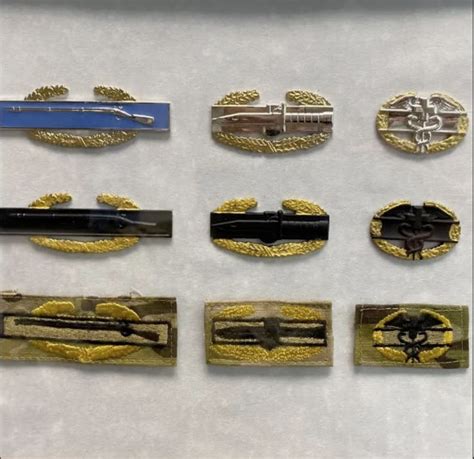 Master Combat Infantryman Badges