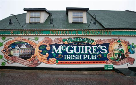 Mcguire Amp 39 S Irish Pub Menus In Pensacola Florida United States