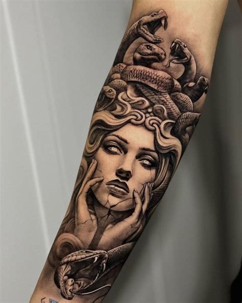 Medusa Tattoo Ideas: Serpentine Detail And Mythic Realism