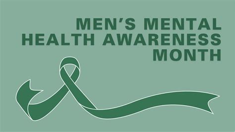 Men S Mental Health Awareness Month