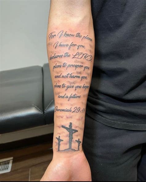 Mens Bible Verse Tattoos
