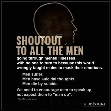 Mens Mental Health Quotes