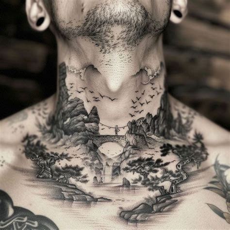 Mens Neck Tattoo Ideas