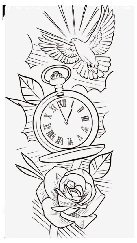 Mens Tattoo Stencil Designs