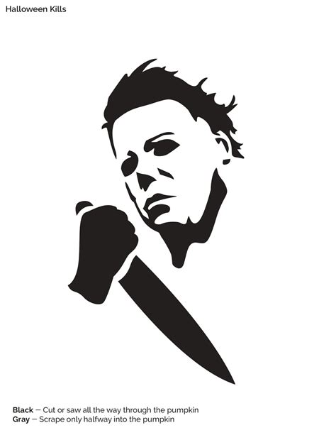 Michael Myers Stencil