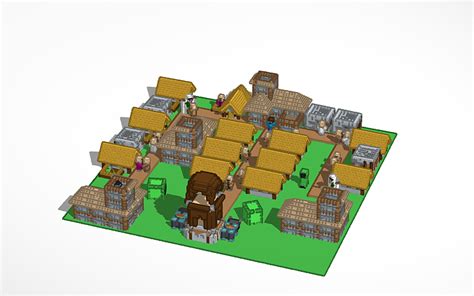 7 Ways To Craft A Mideval Village For Tinkercad