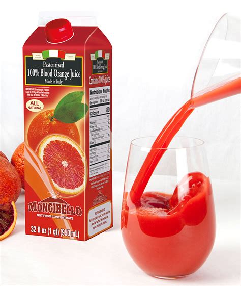 Mongibello 100% Fresh-Squeezed Blood Orange Juice - 2 Pack