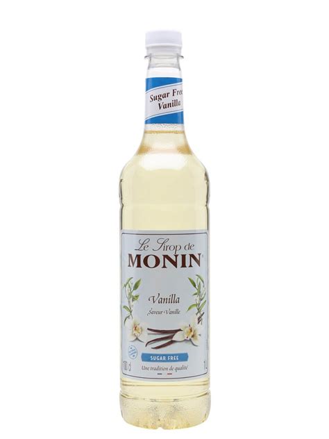Monin Sugar Free Vanilla Syrup John Street Beverage