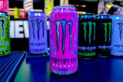 Monster Amp 39 S Fruit Punch Flavored Ultra Punk Punch Energy Drink