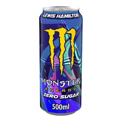 Monster Lewis Hamilton Zero Sugar Energy Drink 500Ml Protein Package