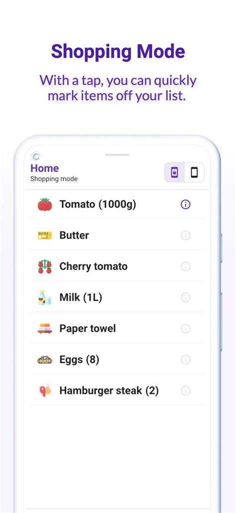 Moonto Shopping List Maker Para Android Descargar