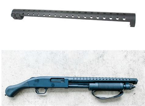 Mossberg Shockwave Heat Shield 590 Shotgun 12 Gauge Custom Rough Modified