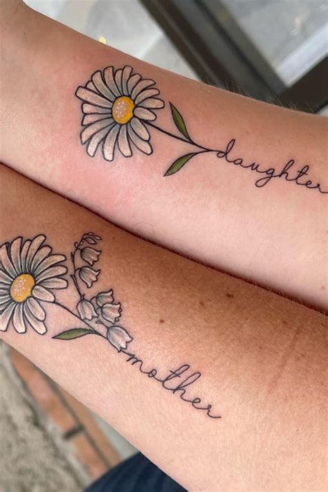 Mother Daughter Tattoo Ideas Small Tattoo Designs