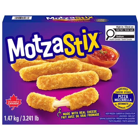 Motza Stix Cheese Sticks Breaded Pizza Mozzarella 3 241 Lb Delivery Or Pickup Near Me Instacart