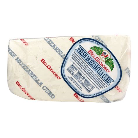 Mozzarella Curd Ph 5 70 Belgioioso Cheese