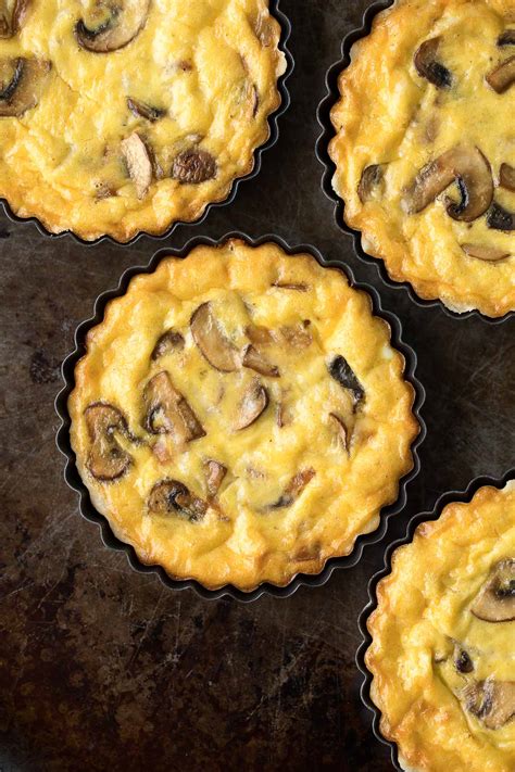 Mushroom Mini Quiche Recipe Deporecipe Co