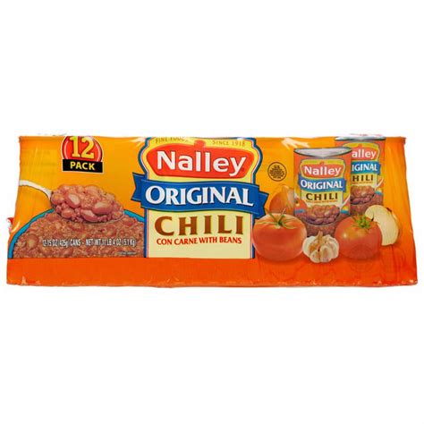 Nalley Original Chilli 15 Oz 12 Count Same Day Delivery Costco