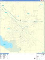 Nampa Wall Map Premium Marketmaps