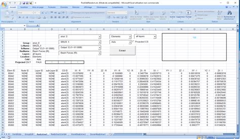 Nastran Xdb File Results Extraction In Excel Using Ferespost Com Component