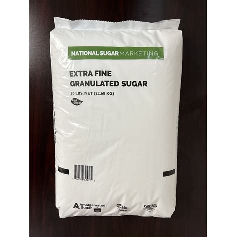 National Sugar Marketing Extra Fine Granulated Sugar Us Foods Chef Store