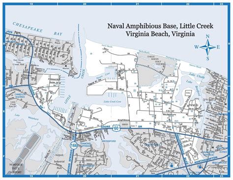 Naval Amphibious Base Little Creek Marine Chart Us12255 P595