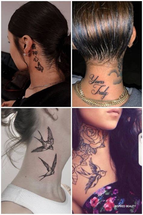 Master Neck Tattoos For Ladies Today