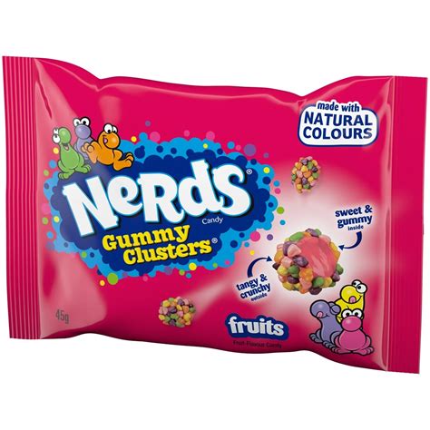 Nerds Gummy Clusters Fruits 20 X 45G