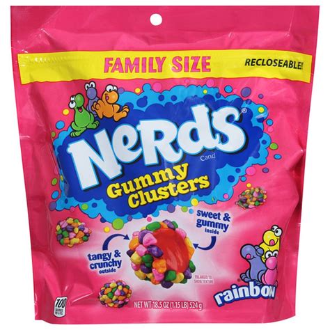 Nerds Gummy Clusters Rainbow Family Size Fig App
