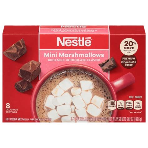 Nestle Mini Marshmallow Hot Chocolate Cocoa Mix 6 83 Oz Fry S Food Nestle Mini Marshmallow Hot Chocolate Cocoa Mix 6 83 Oz Fry S Food