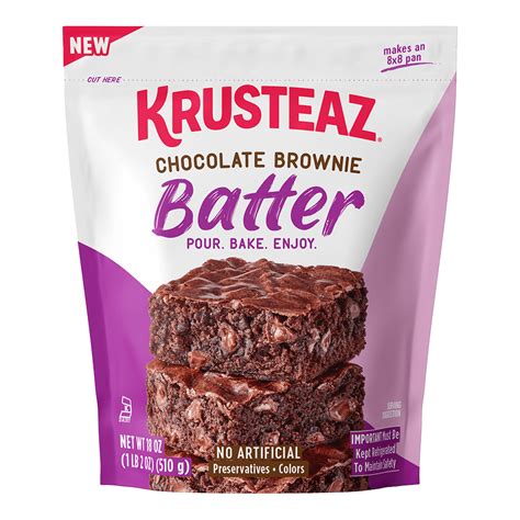 New Chocolate Brownie Batter Krusteaz