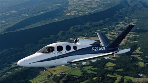 New Cirrus Vision Jet Model Includes Better Takeoff Wifi Aopa