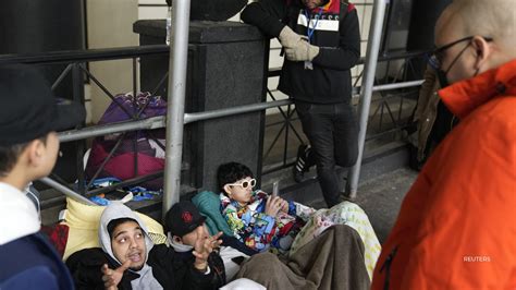 New York City Migrants Exceed City Shelter System Capacity